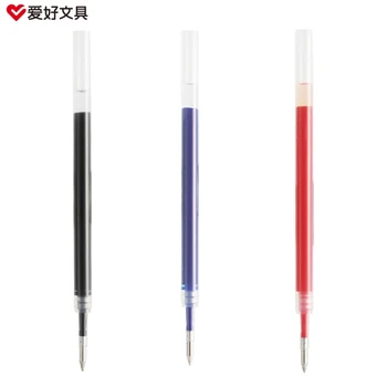 0,5 mm Rollerball Pen Cerneluri Drept Lichid Geluri Pix Roller Pen Umple de Înlocuire 12