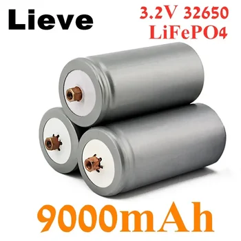 1-10BUC Brand folosit 32650 9000mAh 3.2 V lifepo4 Baterie Reîncărcabilă Profesionale Litiu Fosfat de Fier Baterie cu șurub 2