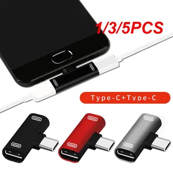 1/3/5PCS 3 In 1 USB C A de Tip C Adaptor USB de Tip C Cablu de Încărcare Încărcător Căști Converter Pentru Xiao Km 8 Km 6 Căști 11