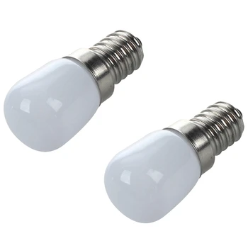 1.5 W SES E14 2835 SMD Frigider Congelator Becuri cu LED-uri Mini Lampa Pitic 220V Culoare:Alb Ambalaj:2 buc 19