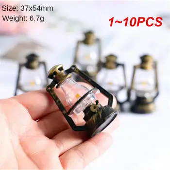 1:6 Stil Retro Scară Miniaturală Lampă Cu Ulei Păpuși Accesorii Mini Lampa Micro Peisaj, Decor Scena 19
