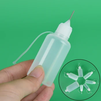 1 buc 5/10/15/20/30/50ml Goale de Plastic Lichid Compresibil Dropper Umplere Sticle de E-Suc de Ac Vaporizador Sticla de Parfum 8