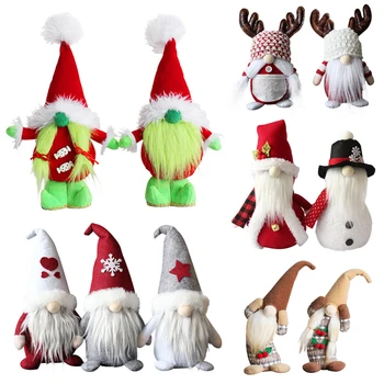 1 BUC Gnome Crăciun fără Chip de Păpușă Merry Christmas Tree Decor Acasă Ornamente de Crăciun Petrecere de Anul Nou Cadouri Decor Acasă Navidad 13