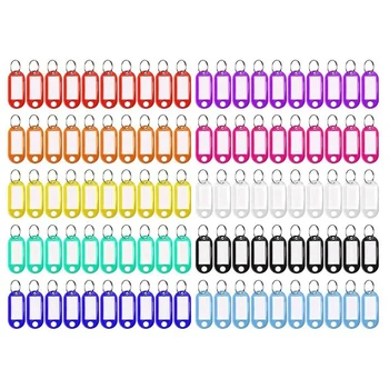 100 Buc 10 Culori Bomboane De Culoare Etichetă Breloc Carte Numerotate Cu Breloc Element De Clasificare Tag-Ul Pentru Elementul De Identificare 12