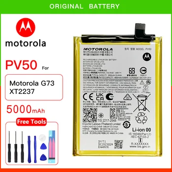 100% Original Motorola 5000mAh PV50 Acumulator Pentru motorola Moto G73 XT2237 XT-2237 PV 50 de Baterii Batteria + GRATUIT Kit de Instrumente