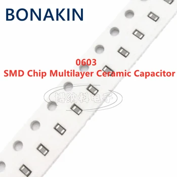 100BUC 0603 130PF 50V 100V 250V 5% 131J C0G 1608 SMD Chip Condensator Ceramic Multistrat 8