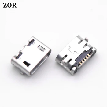100buc 5pin Pentru ZTE Nubia NX505J Z7 Max micro USB mini jack soclu conector Port de Încărcare înlocuire piese de reparații doc plug
