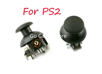 100sets pentru PS2 Înlocuire 3D Joystick-ul Analogic + 3D Rocker Joystick Coajă Capac Capace de Ciuperci thumbstick capace mică gaură 12