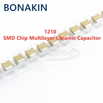 10BUC 1210 100UF 107M 6V3 10V 16V 25V 35V 50V ±20% X5R SMD Chip Condensator Ceramic Multistrat 18