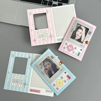 10buc coreeană Mic Ambalaj de carton Ori Ins Card de Ieșire Carton Protecție Carte coreeană Greeting Card Ori Card de Hârtie Material 9