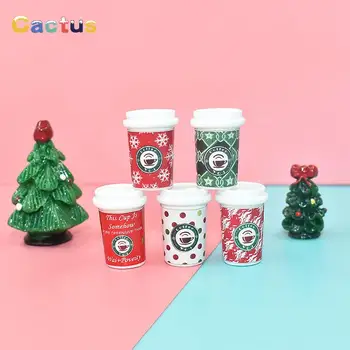 10buc Multicolor cești de cafea Mini Cafea Accesorii de Bucătărie Pentru Păpuși în Miniatură Cina Casa