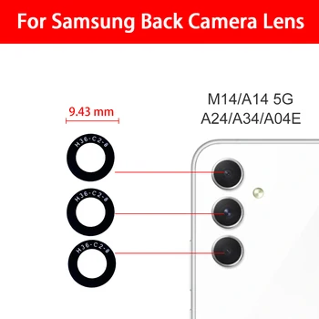 10buc Spate aparat de Fotografiat Lentilă de Sticlă Pentru Samsung A04 Core A04 A04E A04S A14 A24 A34 A54 5G M14 M54 Cu Adeziv 10
