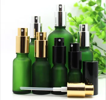 10ml clar/verde/albastru/maro sticlă pompa de ulei esențial de ser umiditate esența ceață pulverizator lichid de îngrijire a pielii cosmetice pachet 10