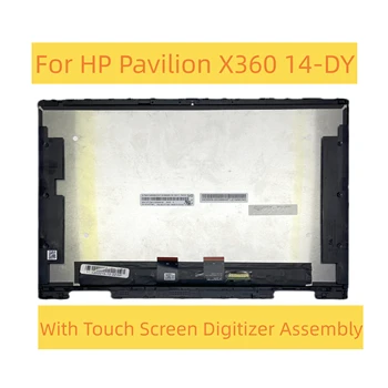 14Inch Pentru HP Pavilion X360 14-DY 14 DY Display Touch Screen Digitizer Asamblare cu Cadru FHD de Înlocuire 11