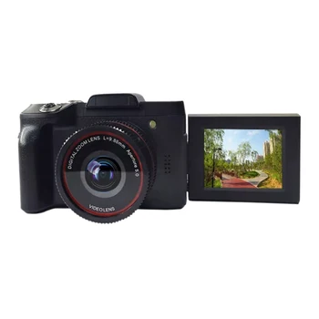 16MP 16X Zoom HD 1080P Ecran de Rotație Mini Mirroless aparat de Fotografiat Digital Camcorder DV Cu Built-In Microfon 4