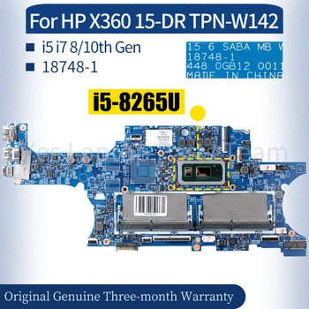 18748-1 Pentru HP X360 15-DR. TPN-W142 Laptop Placa de baza L63885-601 L53569-601 L53568-601 i5 i7 8/10 Gen Notebook Placa de baza 17