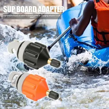 1BUC placa de Surf Pompa de Aer Adaptor Gonflabile Stand Up Paddle Board Barca de Cauciuc Caiac Valve Anvelope Compresor Converter Surfing