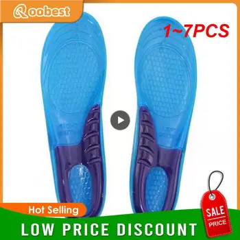 1~7PCS de absorbție a șocurilor branț Ortezare Suport Arc Dureri de Picioare de Masaj din Silicon Gel Moale Pantofi Sport Anti-Șoc Tălpi Pad Om 21