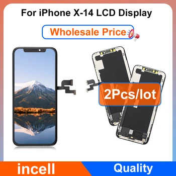 2 buc Incell Calitatea Display LCD Pentru iPhone 11 X XS XR 12 Touch Ecran Înlocuire Ansamblu Pentru iPhone 12 Pro Max 13 Mini 14 LCD