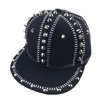 2017 Nou pentru Copii Pălărie Părinte Copil Nit șapcă de baseball Punk Duck Limba Pălărie Hip Hop Pălărie de Moda Personalitate tv cu boruri largi Pălărie 14