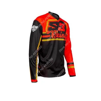 2021 masculină de Coborâre, Tricouri Mountain Bike MTB Tricouri Offroad DH Motocicleta Jersey Motocross Sportwear Îmbrăcăminte de Biciclete