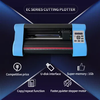 2023 Auto Contour Mini-Plotter de Tăiere Mici Vinyl Cutter CE 631 contur 64Mb de memorie super realizează tăiere plotter 14