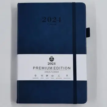 2024 Planificare Notebook 2024 Notebook Planificator Eficient de Management de Numire Buna Scris Carte Program pentru Biroul de Acasă 20