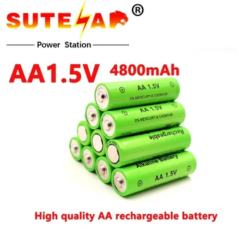 20buc baterie AA 1.5 V 4800mAh baterie Reîncărcabilă NI-MH AA 1.5 V baterii pentru Ceasuri de soareci calculatoare jucării atât pe+transport gratuit 5