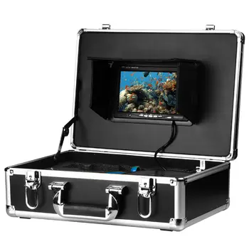 20m cablu de Pește Camera cu 7 inch TFT color monitor pescuit Subacvatic sistem de aparat de Fotografiat 17