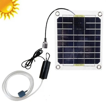 20W în aer liber Siliciu Monocristalin Solar Portabil, Pompa de Aer Acvariu Rezervor de Pește de Oxigen Pompă Panou Solar Pompa de Apă Ușor De Utilizat 12