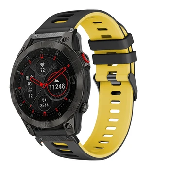 22mm Ceas Silicon Banda Curele Pentru Garmin Coborâre G1/ MARQ Serie Easyfit Bratara Garmin Epix/Instinct 2 Smartwatch-Bratara 18