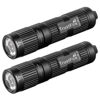 2X acumulator Trustfire Mini3 Edc Buzunar Lanterna cu LED-uri Impermeabil Utilizarea Lanternă 10440/Baterie Aaa de Lumină în aer liber Camping Mini-starea vremii 18