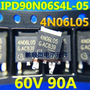 30pcs original noua Nou 4N06L05 IPD90N06S4L-05 TO252 60V90A MOS câmp-efect tranzistor 8