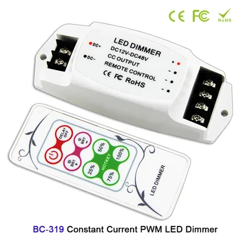 350mA/700mA/1050mA/2400mA LED Dimmer BC-319 Curent Constant semnal PWM de Ieșire Lampa controller cu telecomanda wireless 4