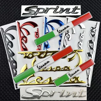 3D Pentru PIAGGIO Vespa GTS300 LX125 LX150 125 150 ie Sprint Primavera 300 LX LXV Motocicleta Emblema Autocolante Italia 12