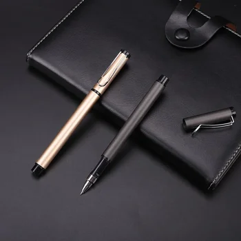 3Pcs/lot de Calitate Superioara Metal, Pixuri cu Gel Negru de Cerneală 0,5 mm, Bine Scris Gel ink Pen Scoala rechizite de birou Promotionale Neutru Pen 8