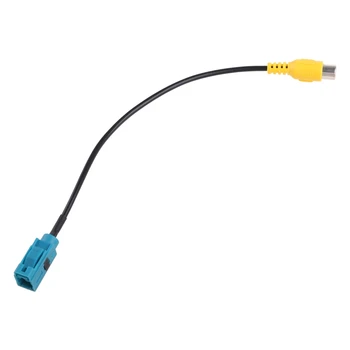 50JA RCA Plug de sex Masculin pentru a Fakra Video Cablu Adaptor de Parcare Marșarier Cablu de aparat de Fotografiat 1