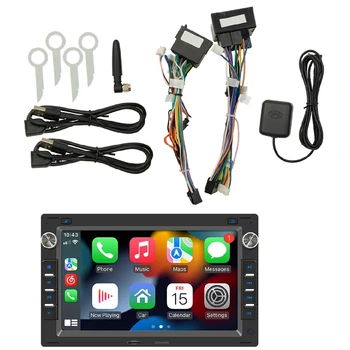 7Inch Mașină Ecran Tactil Wireless Carplay, Android Auto Radio Portabil Bluetooth MP5 Pentru Volkswagen Passat Lingyu 6