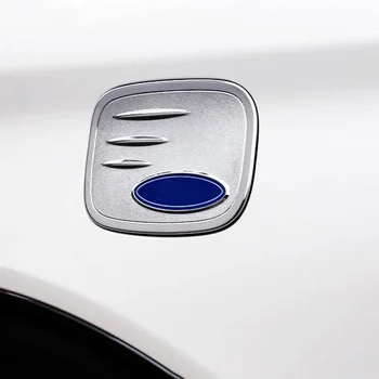 ABS Cromat capacul rezervorului de combustibil de acoperire auto-styling trim ulei combustibil capac de protecție Pentru Ford Explorer U625 2020 2021 2022 2023 2024 20