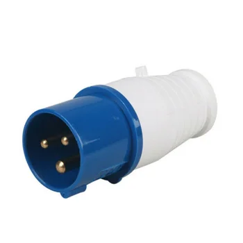 Adaptor Conexiune Plug-240v ABS+Metal Albastru Și Alb Cârlig-Up-Ul Adaptor IP44 Priză Pentru cele Mai multe Automobile 13