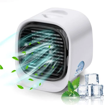 Aer Condiționat Cooler Cu Ventilator Pompă De Circulație Desktop Multifunctional Portabil Cu Zgomot Redus Răcitorului De Aer De Apă Prin Evaporare Aer Mai Rece 2