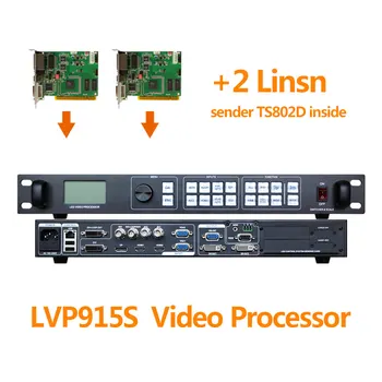 AMS-LVP915S Piscină Interioară Video Led Procesor Perete Despicare Controler Cu Trimiterea Carte Ca VDWALL LVP615S Plus Două Card 19