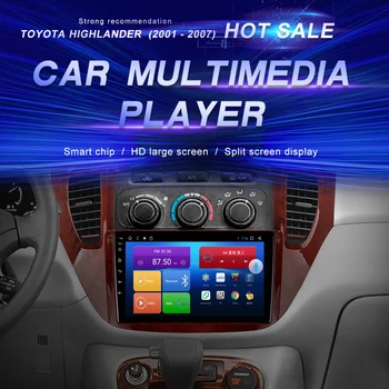 Android DVD Auto Pentru Toyota Highlander (2001 - 2007) Radio Auto Multimedia Player Video de Navigare GPS Android10.0 Dublu Din 6