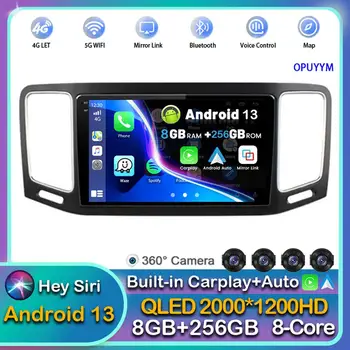 Android13 Carplay Auto Radio Auto Pentru Volkswagen VW Sharan 2012 2013 2014 2015 2016 2017 2018 Player Multimedia, GPS, Stereo DSP 4G