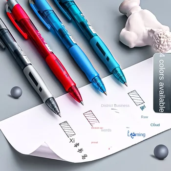 Apăsați Neutru Pen 0.5 mm Student Semnătura Carbon Pixuri Multiple Opțiuni de Culoare Papetărie de Birou 6