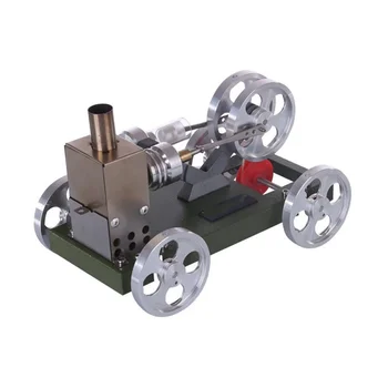 Asamblare DIY Motor Stirling Mașină Metal Model Auto Kit Carucior Vehicul Set de Știință Experiență Bărbați Băieți Jucarie Cadou 18
