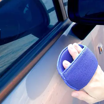 Auto Clay Bar Pad Detaliază Reutilizabile Rotund de Lut Disc de Lustruire Lut Mitt Lut Pad pentru Sticla de Curățare Acasă 6