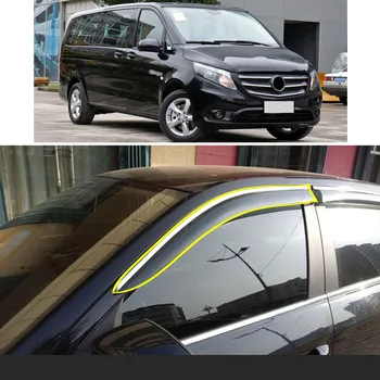 Autocolant Auto Din Plastic Geam Vântul Vizorul Ploaie/Soare Garda De Aerisire Pentru Mercedes-Benz Vito W447 2010 2011 2012 Anii 2013-2015 2016-2020