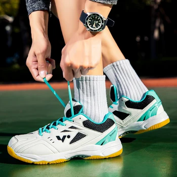 Badminton, pantofi pentru bărbați și femei 2023 nou rezistent la uzură, anti-alunecare respirabil lumina de formare profesională student pantofi de sport 19