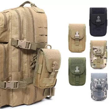 Bag tactice de Luptă Armată EDC Molle geantă cu Curea de Militari în aer liber Camping Alpinism Telefon de Vânătoare Sport Sac de Telefon 18